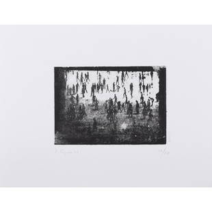 Philippe Cognée (born 1957) Casablanca - 2003: Philippe Cognée (born 1957)Casablanca - 2003Lithograph on vellum paperSigned, dated '03' and numbered '10/10' in pencil25 × 32,5 cm (F)Excellent condition