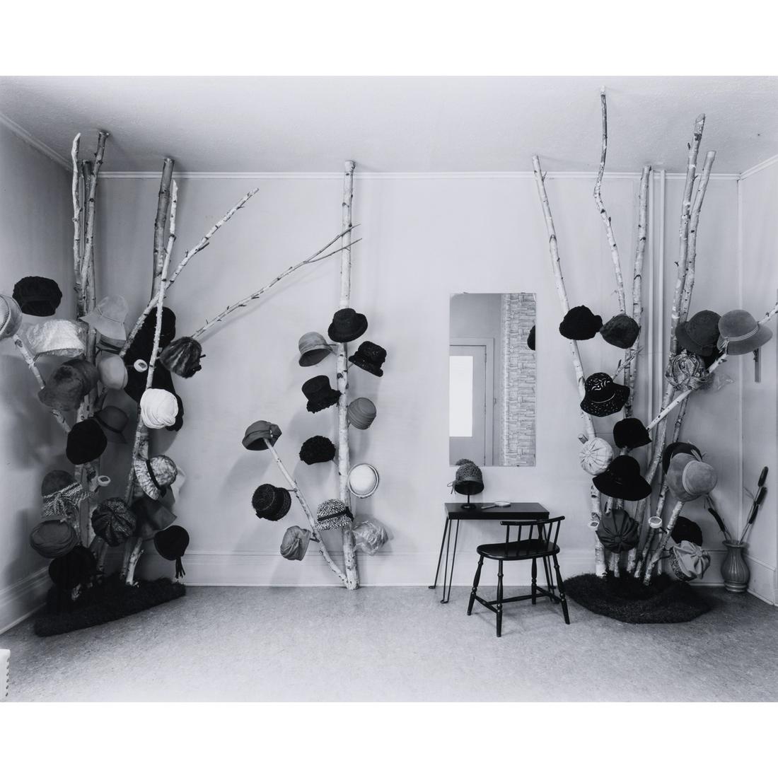 Lynne Cohen (1944-2014) Hat trees: Lynne Cohen (1944-2014)Hat treesSilver printN°3/20 from an edition of 20 pieces44 x 54,5 cmProvenance:- P.P.O.W. , New York - Galerie des Archives Fabienne Leclerc, Paris- Christophe Durand Ruel,