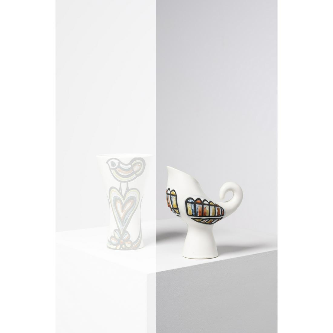 Roger Capron (1922-2006) Vase, 'Coq' (1 of 1)