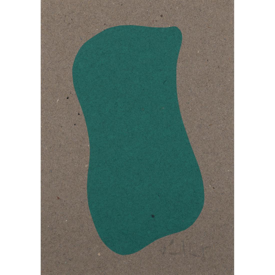 Claude Viallat (born 1936) Untitled - 2003: Claude Viallat (born 1936)Untitled - 2003Silkscreen on cardboardSigned in pencilEdition of 40 copies in total: 10 pink, 10 green, 10 blue and 10 yellow; for each colour, 5 on cardboard and 5 on thin p