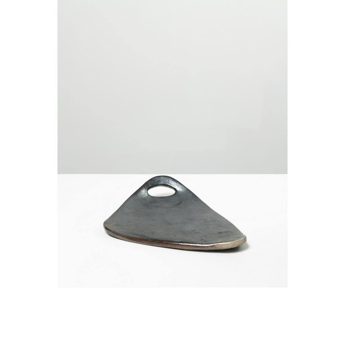 Jean Lerat (1913-1992) & Jacqueline Lerat (1920-2009) Tray Glazed stoneware Incised signature, 'J: Jean Lerat (1913-1992) & Jacqueline Lerat (1920-2009)TrayGlazed stonewareIncised signature, 'J.J LERAT' and dated '56'Model created in 1956H 3,5×L 32×W 24cm