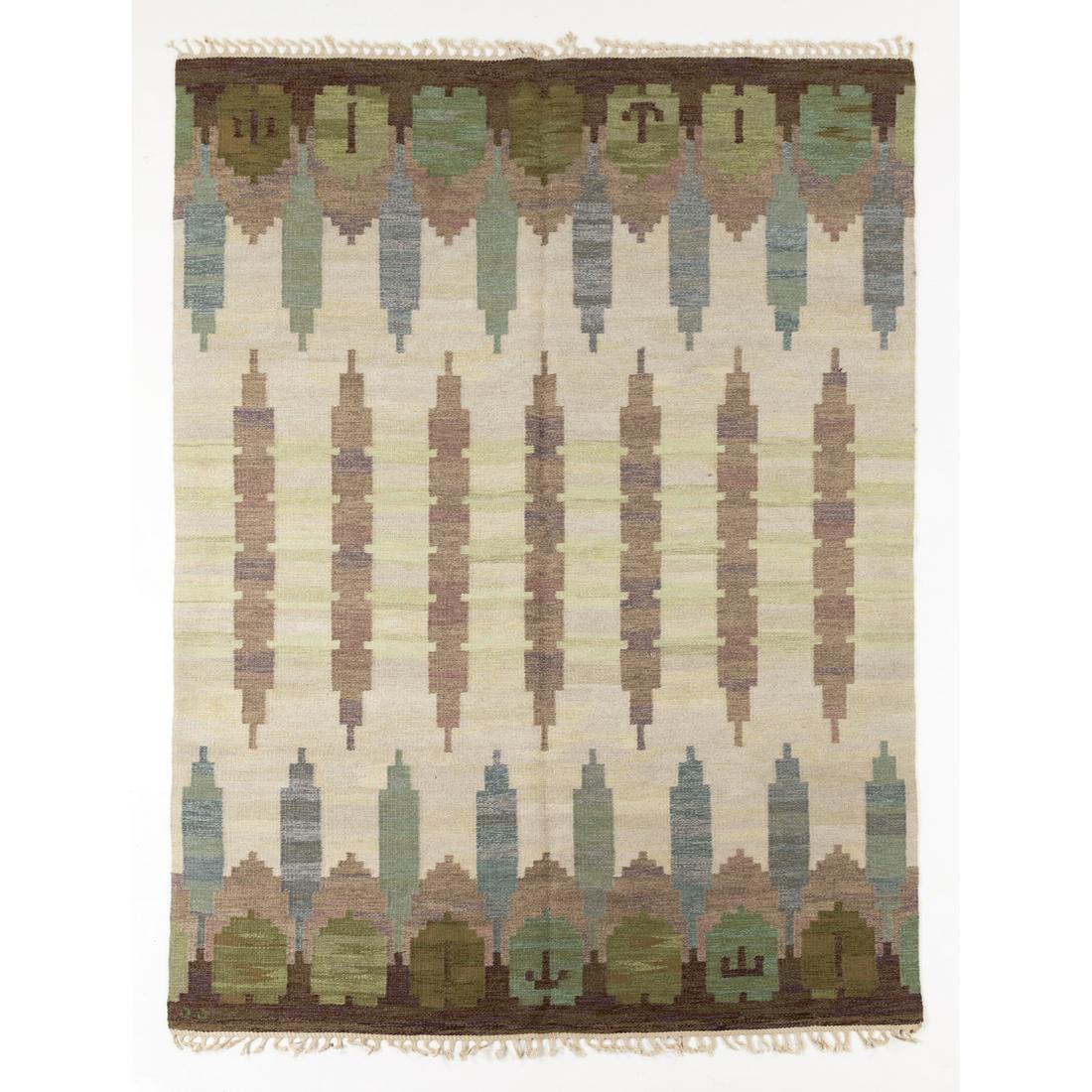 Judith Johansson (1916-1993) Hallanåsen: Judith Johansson (1916-1993)HallanåsenCarpetWoven woolModel created in 1962307 × 207 cm