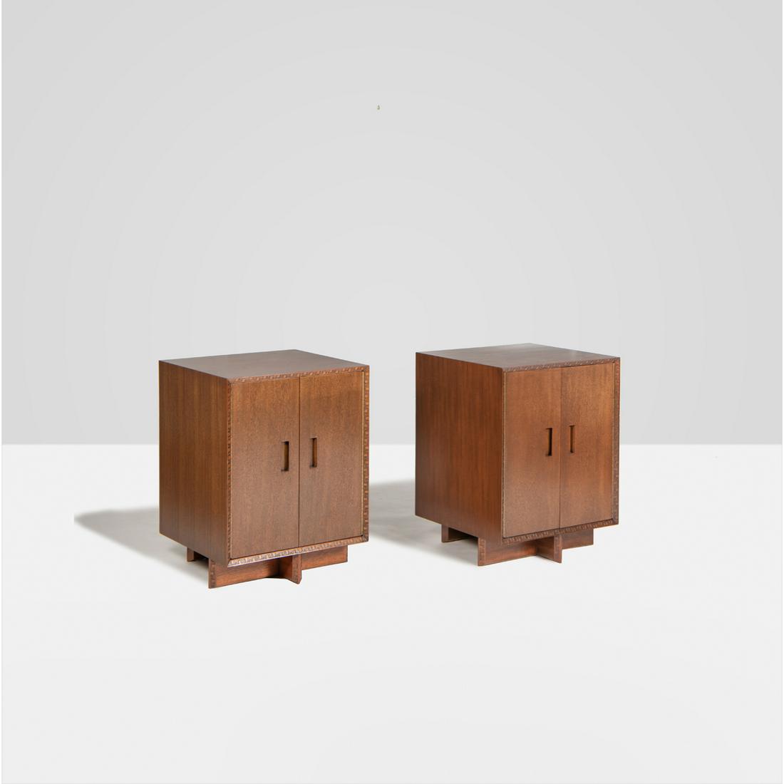 Frank Lloyd Wright (1867-1959) Pair of cabinets (1 of 2)