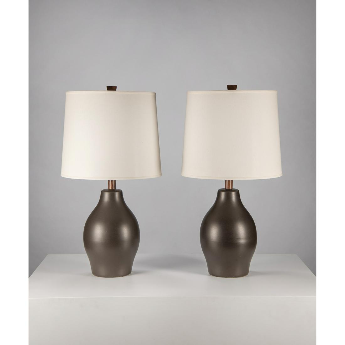 Jane & Gordon Martz (20th c.) Pair of table lamps (1 of 2)