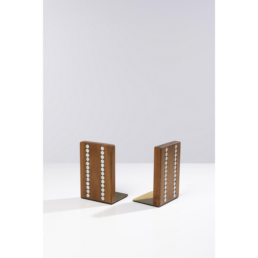 Jane & Gordon Martz (20th c.) Pair of serre-livres (1 of 1)