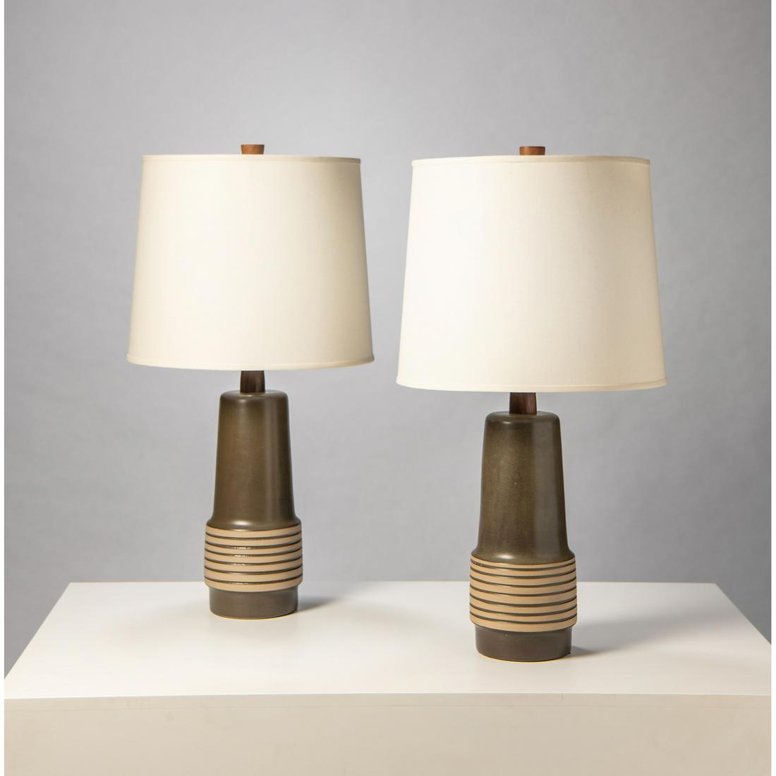 Jane & Gordon Martz (20th c.) Pair of table lamps (1 of 2)