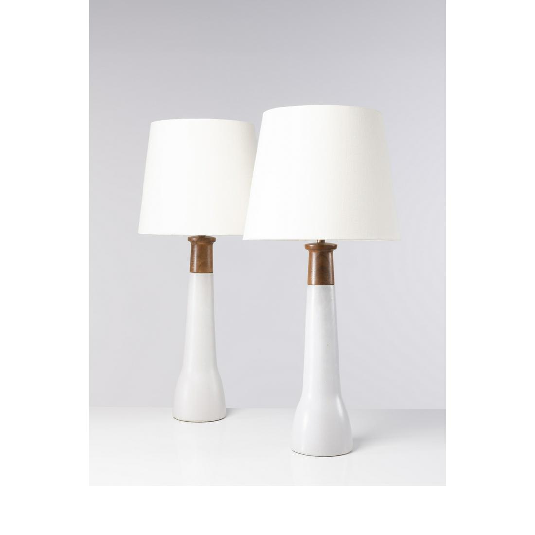 Jane & Gordon Martz (20th c.) Pair of table lamps (1 of 1)