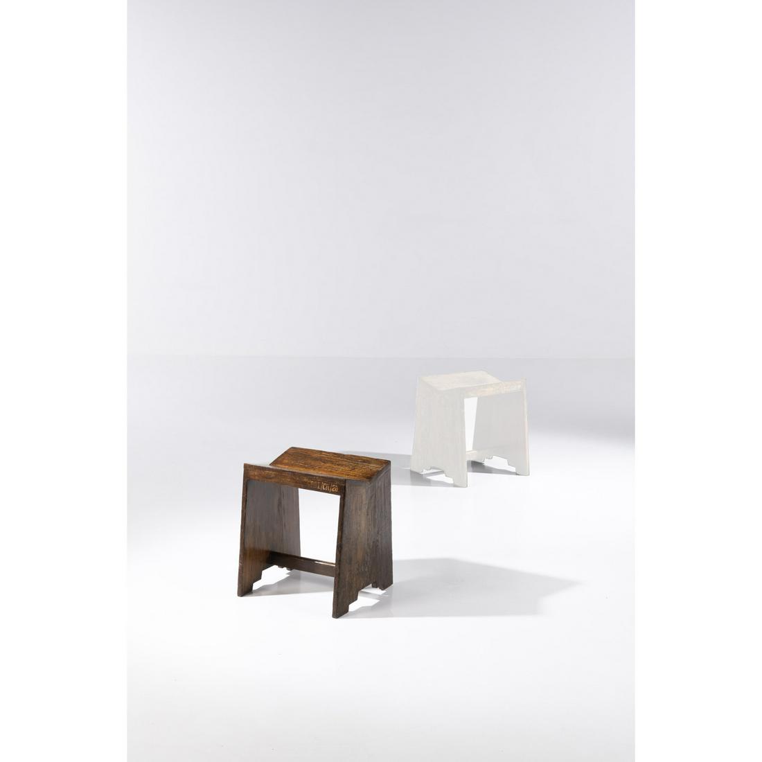 Pierre Jeanneret (1896-1967) 'Sewing stool' (1 of 1)