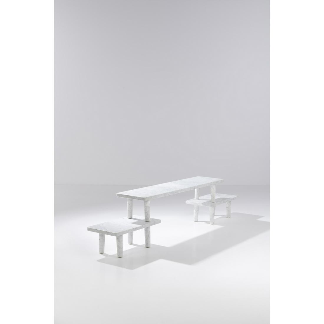 Jasper Morrison (born in 1959) Carrara tables Collection (1 of 2)