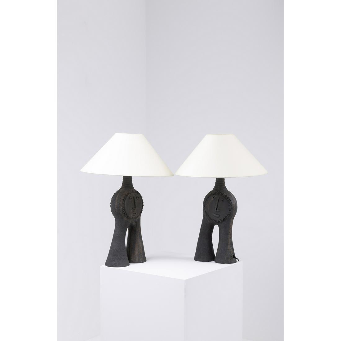 Dominique Pouchain (born in 1956) Pair of lamps (1 of 1)