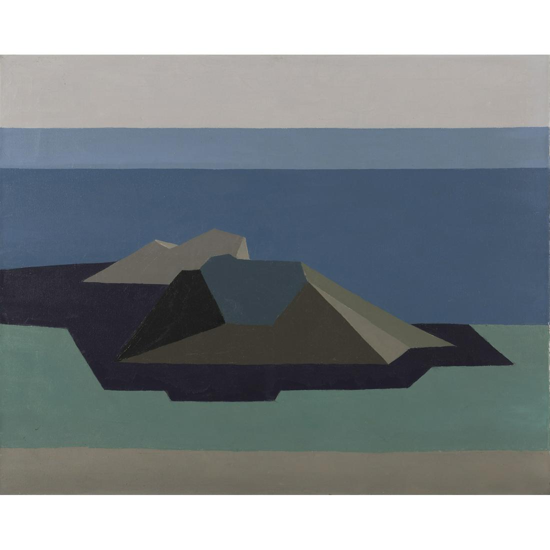 LUIGI SALVI (1920-2010) 'Lo scoglio' (1 of 2)