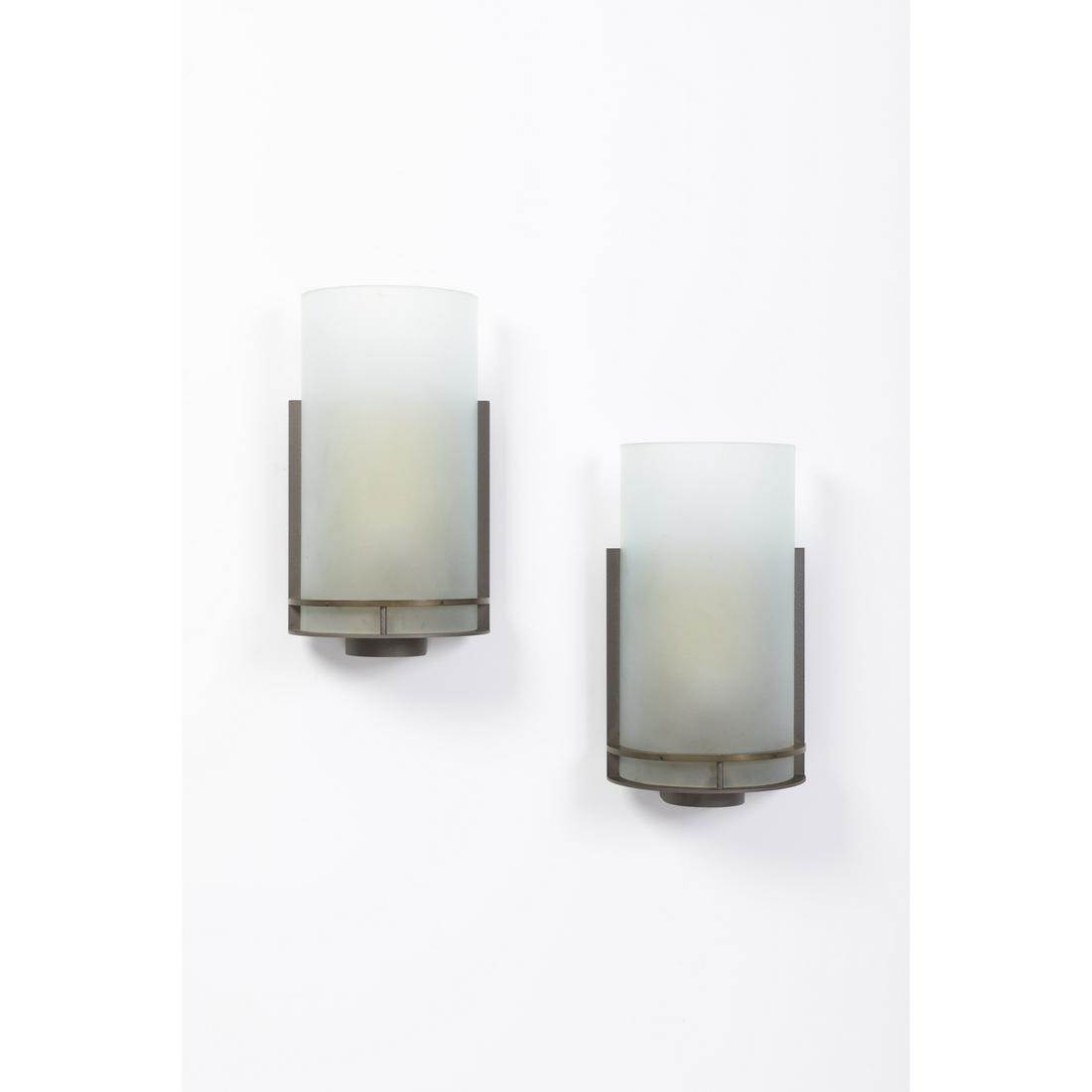 Andrée Putman (1925-2013) Pair of sconces "Im Wasserturm" (1 of 1)
