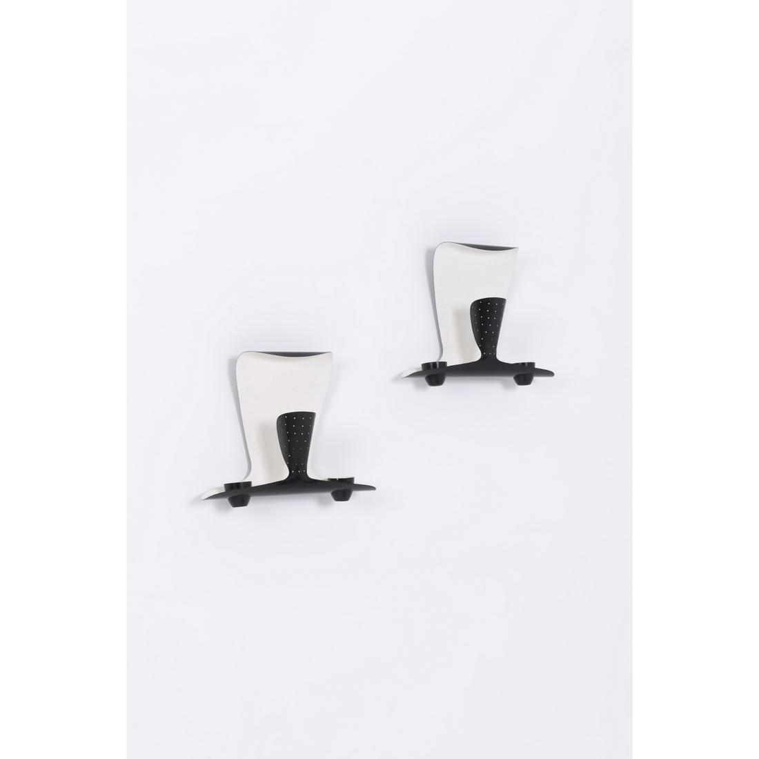 ƒ Jacques Biny (1913-1976) Pair of n°198 sconces (1 of 1)