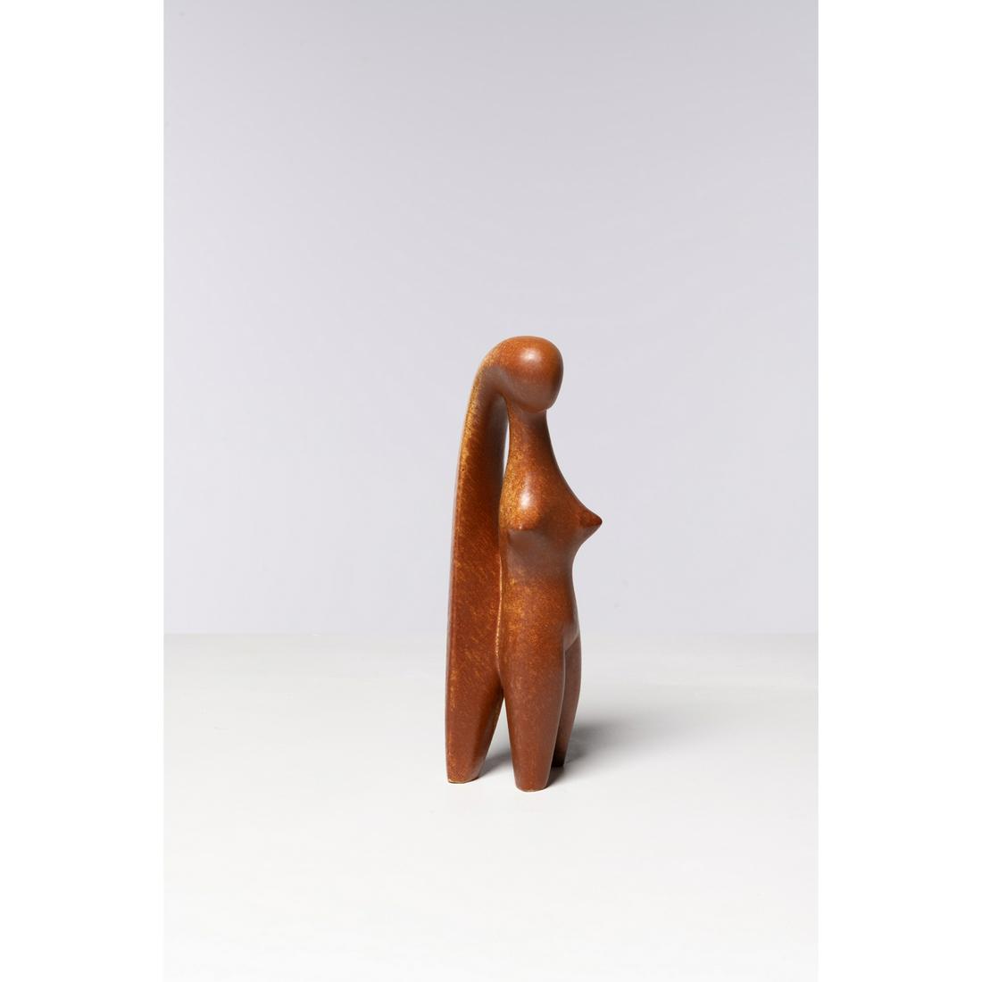 Jacques Blin (1920-1995) Sculpture: Jacques Blin (1920-1995)SculptureGlazed ceramicModel created around 1960H 28 cm Christine Lavenu, Jacques Blin, céramiste & porteur d'histoires, Ed. Louvre Victoire, 2019 similar model p. 30