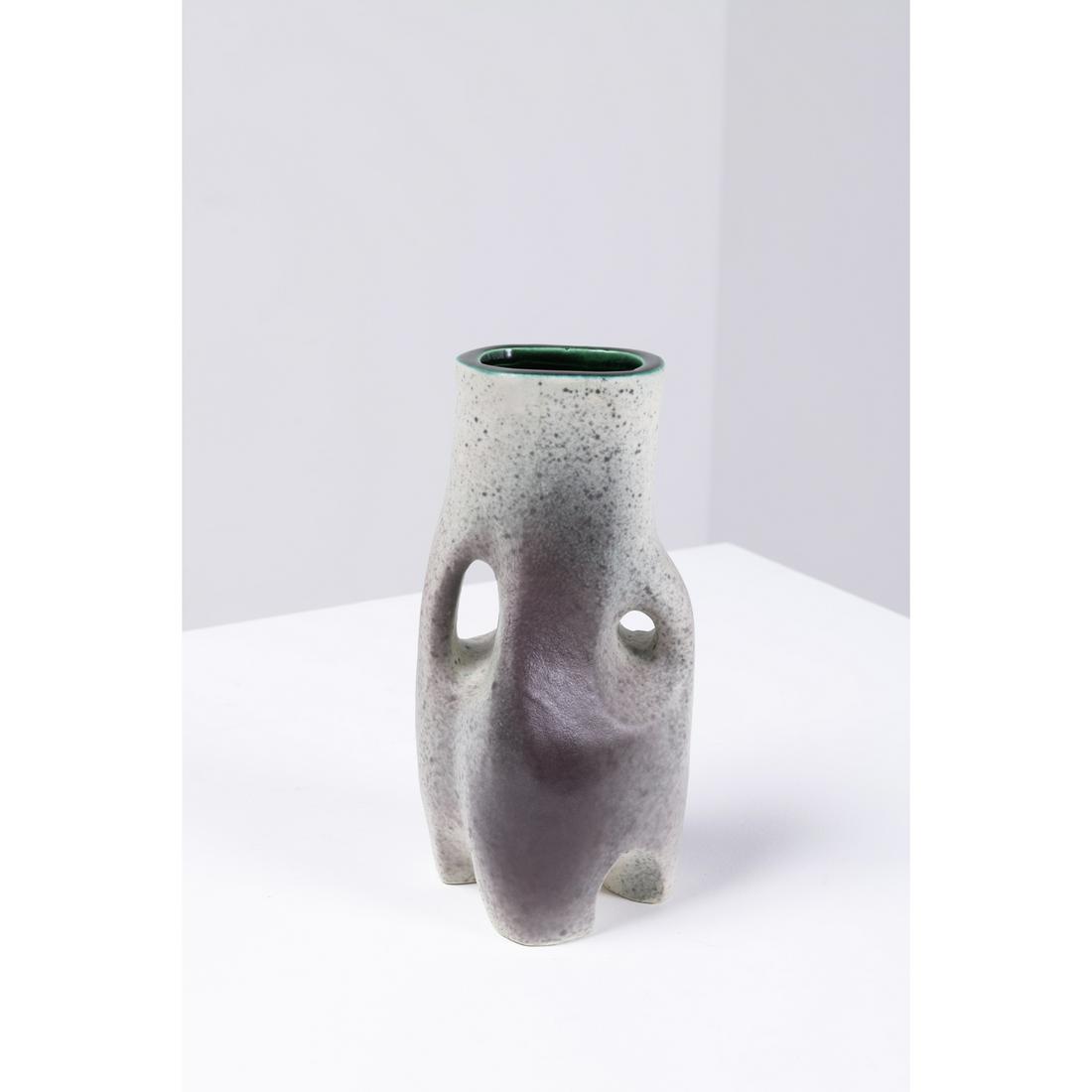 Jacques Blin (1920-1995) Vase: Jacques Blin (1920-1995)VaseGlazed ceramicModel created around 1960Signed under the base Blin H 23 - D 8 cm