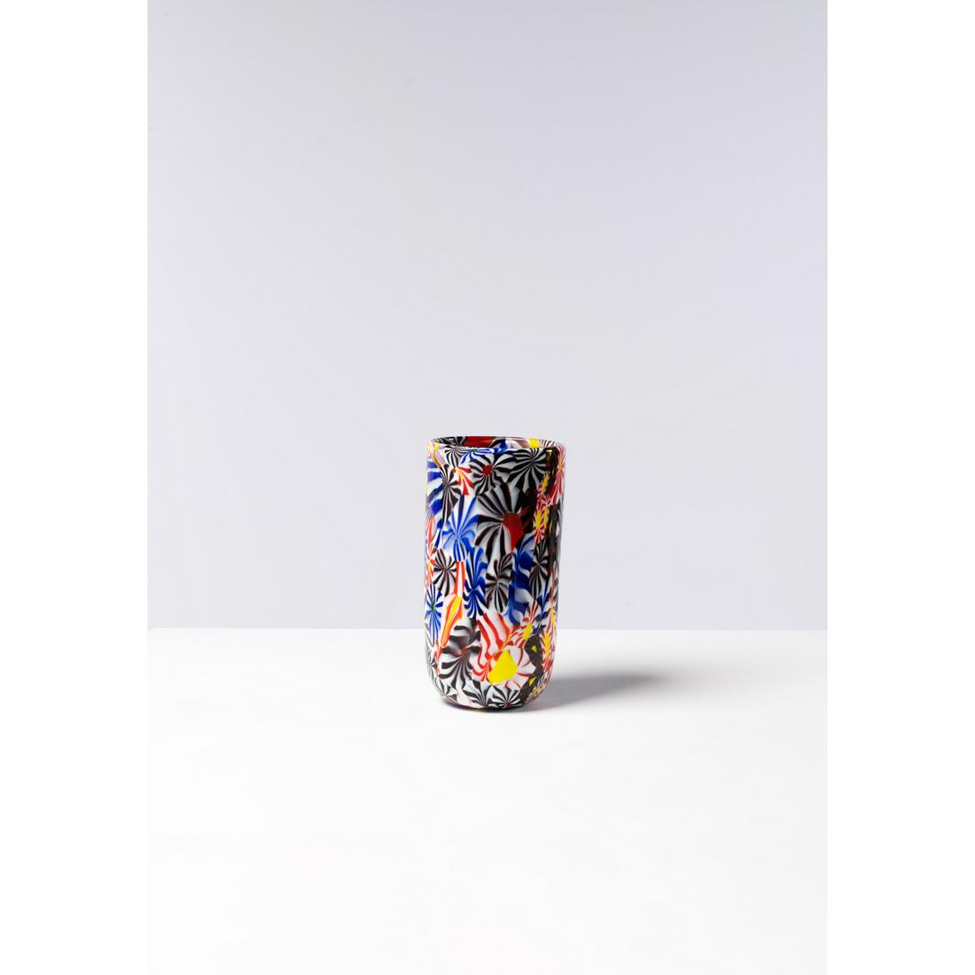 Pollio Perelda (1915-1984) Stellato: Pollio Perelda (1915-1984)StellatoVaseBlown glassEdited by Fratelli TosoModel created circa 1958-1959H 28,5 × Ø 15 cm