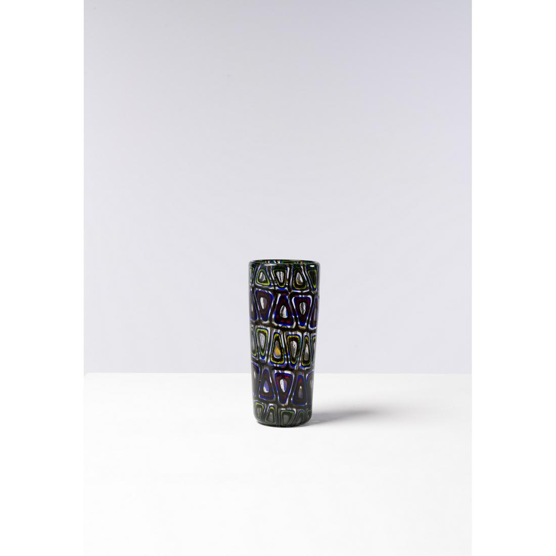 Pollio Perelda (1915-1984) Cattedrale: Pollio Perelda (1915-1984)CattedraleVaseBlown glassEdited by Fratelli TosoModel created in 1957H 29 × Ø 12,8 cm