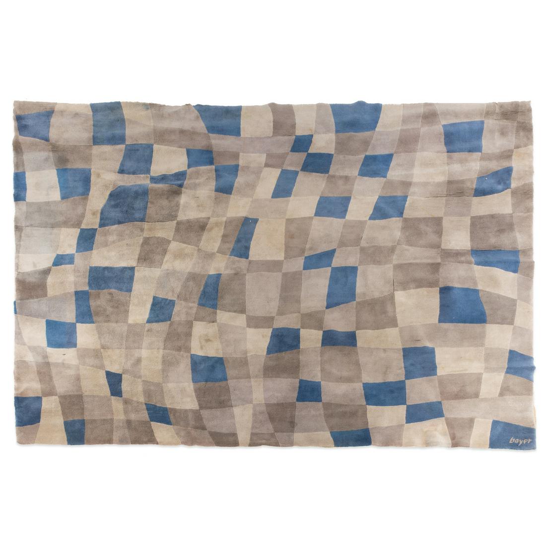 Herbert Bayer (1900-1985) Edward Fields: Herbert Bayer (1900-1985)Edward FieldsCarpetWoolSigned "Bayer"Model created circa 197040387 × 451 cmCreated for the Atlantic Richfield Oil Corporation