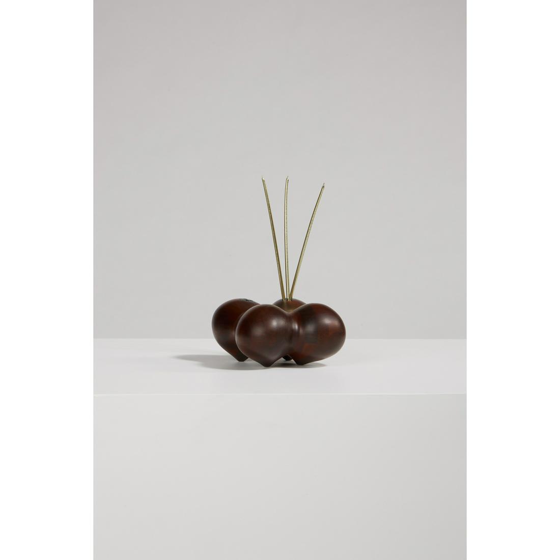 Daniel Loomis Valenza (born in 1934) Candleholder - Unique piece (1 of 3)