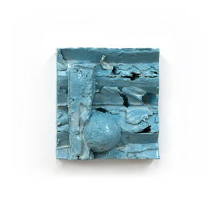 ƒ Peter Lane (born in 1958) Wall sculpture - Unique piece: ƒ Peter Lane (born in 1958)Wall sculpture - Unique pieceGlazed ceramicModel created in 2019H 18 × L 18 × W 8 cm