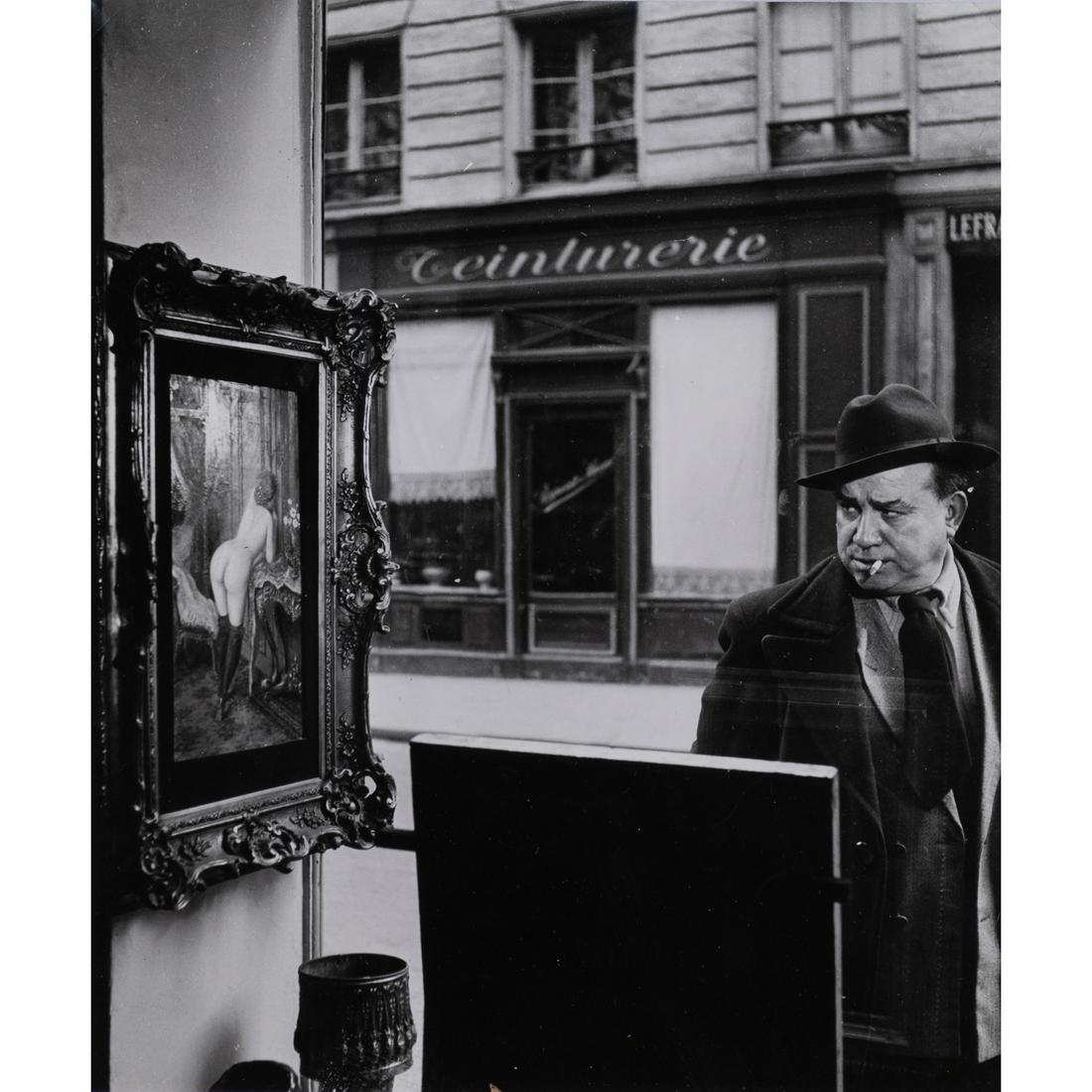 Robert Doisneau (1912-1994) Picture of Wagner, the man with the cigarette,  (Window of the Romi (#0003) on Feb 15, 2023 | Piasa in fr