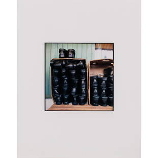 Zoe Leonard (b. 1961) Shoes, 2000-1: Zoe Leonard (b. 1961)Shoes, 2000-1Dye transfer printPrinted in 2001Edition 3/6Image : 22 x 22 cmSheet : 50 x 40 cmProvenance :- Paula Cooper Gallery, New York- Acquired from the latter by the current