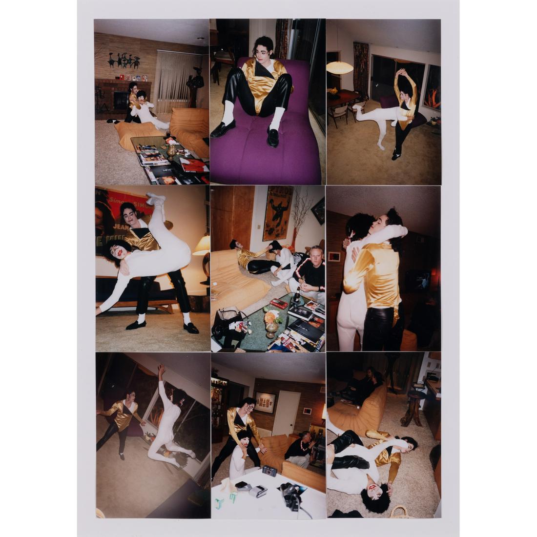 Cameron Jamie (b. 1969) Untitled, 1998: Cameron Jamie (b. 1969)Untitled, 1998Set of nine chromogenic printsSigned and dated on the reverseUnique piece27 x 19 cmProvenance : René-Julien Praz & Bruno Delavallade Collection, Paris