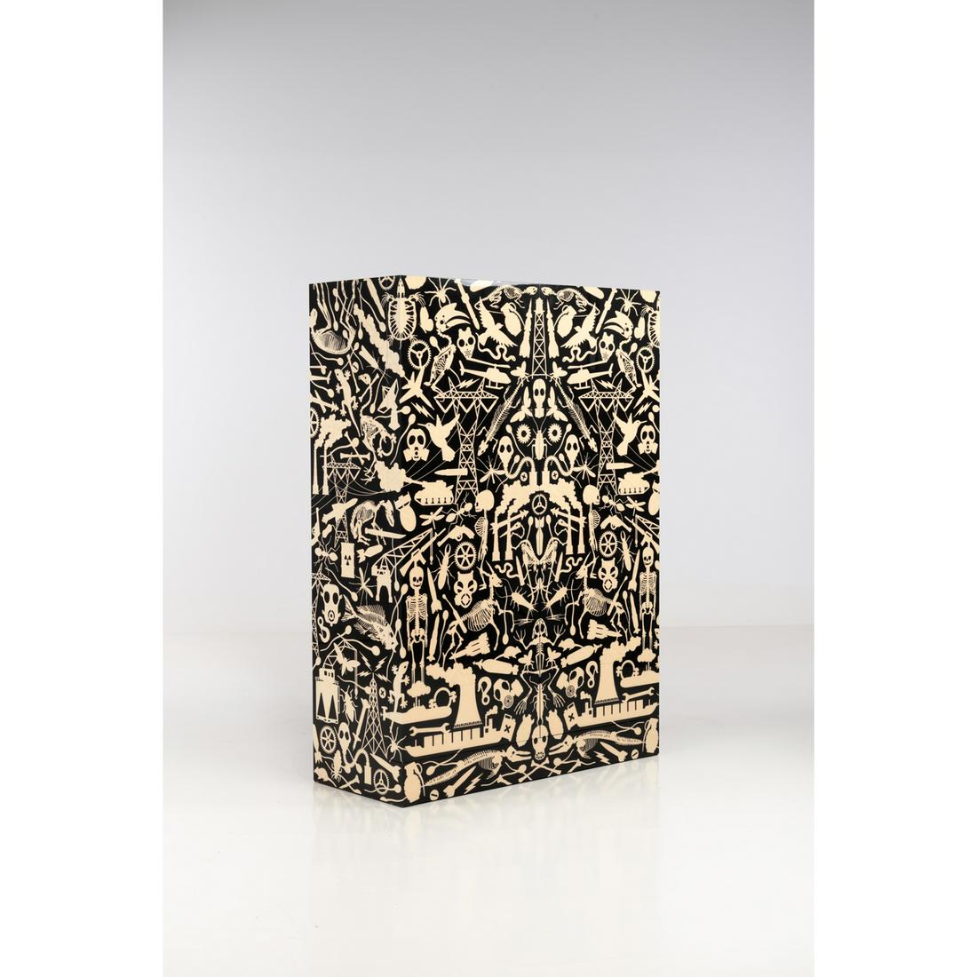 ƒ Studio Job (founded in 2000) Industry - N°1/6: ƒ Studio Job (founded in 2000)Industry - N°1/6CabinetPigmented tulip wood and pigmented bird's-eye maple Limited edition of 6 + 2 artist's proofsSigned 'Job'Model created in 2008H 171 ×