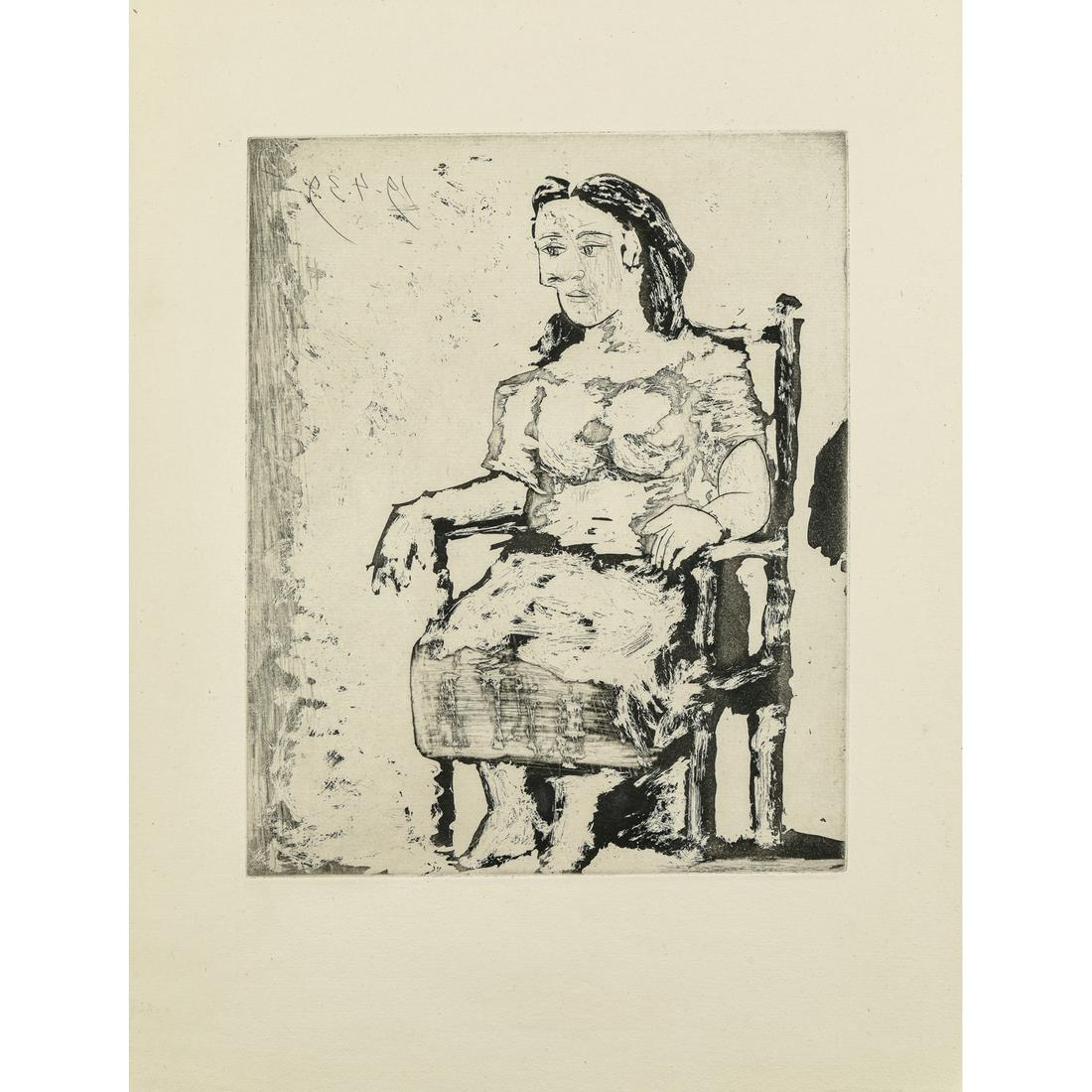 Pablo Picasso (1881-1973) Femme au fauteuil II: Dora Maar - 1939- 1942 (1 of 1)