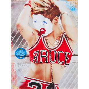 The Bruce High Quality Foundation Self Portrait (sometines that just happens) - 2014: The Bruce High Quality Foundation Self Portrait (sometines that just happens) - 2014 Pigment print on coated paper Signed and numbered "18/50" on the certificate of authenticity affixed to the back 45