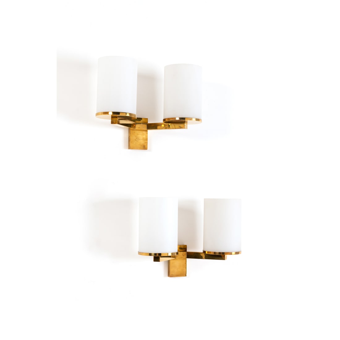 Jean Perzel (1892-1986) Pair of double sconces (1 of 1)