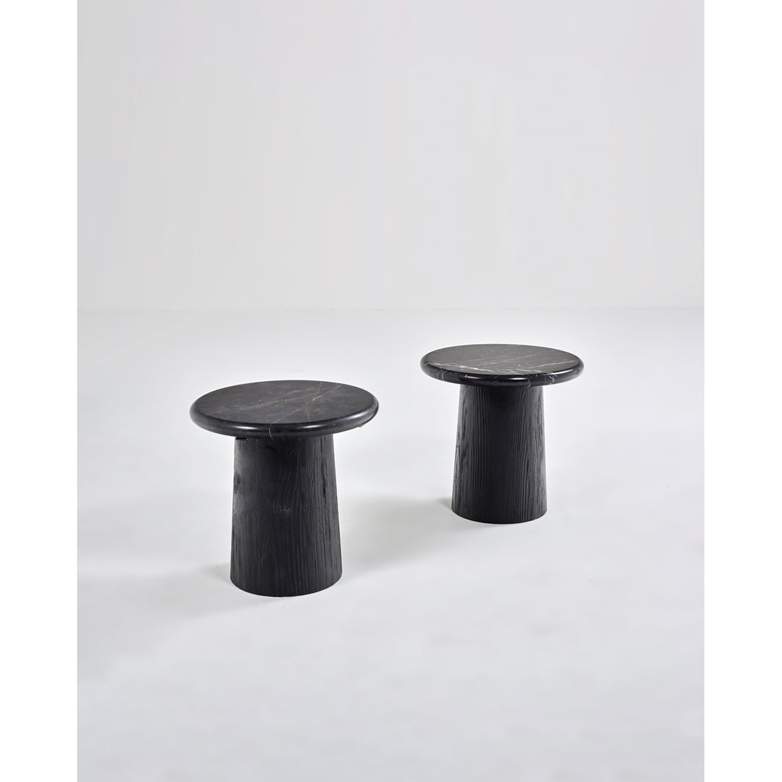 Contemporary work Pair of bedside tables (1 of 1)