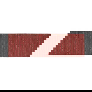 Barbro Nilsson (1899-1983) Carpet 'Bärmatten, Docenten' Wool Woven signature, 'AB MMF / BN' Woven: Barbro Nilsson (1899-1983)Carpet 'Bärmatten, Docenten'WoolWoven signature, 'AB MMF / BN'Woven by the Märta Måås-Fjetterström AB studio750 × 234 cm