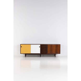 Arne Vodder (1926-2009) Sideboard, model no: Arne Vodder (1926-2009)Sideboard, model no. 29AWood and melamineEdited by SibastModel created in 1957H 81 × L 250 × W 47 cm