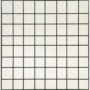 Francois Morellet (1926-2016) Trames - 1970 Serigraph on coated paper Signed and numbered "28/120": Francois Morellet (1926-2016)Trames - 1970Serigraph on coated paperSigned and numbered "28/120" in pencil, on reverse65 × 65 cm (S)Provenance : Galerie Durand-Dessert, Paris