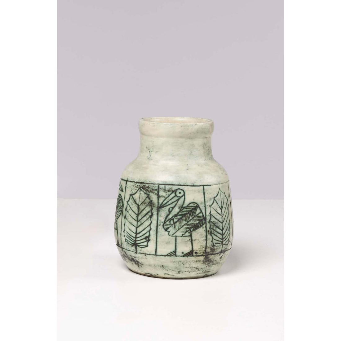 Jacques Blin (1920-1995) Vase: Jacques Blin (1920-1995)VaseEnamelled ceramicSigned J. Blin' under the baseModel created circa 1960H 19 cm