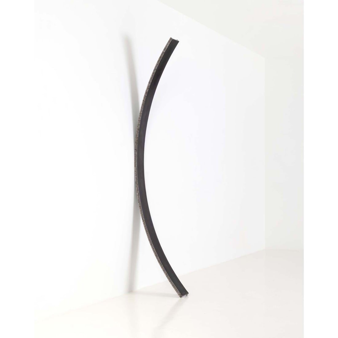 Bernar Venet (born 1941) Arc, 2021: Bernar Venet (born 1941)Arc, 2021Lit sculptureThermal cut and waxed steelSigned and dated 'B.VENET 2021' on the lower part230 × 11 × 2,5 cmProvenance: Galerie Philippe Gravier, Paris