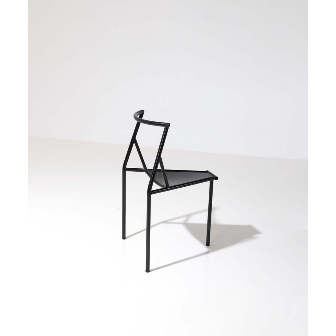 Martin Szekely (born 1956) 'Hérouville' chair: Martin Szekely (born 1956)'Hérouville' chairLacquered metalEdited by NeotuModel created in 1991H 82 × L 51 × W 50 cmProvenance: Model created for the Comédie de Caen, Hérouvil