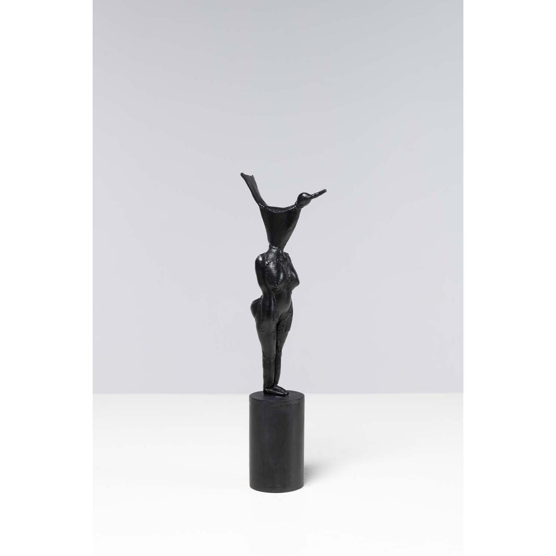 Christian Astuguevieille (born 1946) Petite Divinité Oiseau – 2/8: Christian Astuguevieille (born 1946)Petite Divinité Oiseau – 2/8SculptureBronze with black patinaLost-wax cast edition by Fonderie Fusions.Monogrammed ‘CA’, dated ‘2022