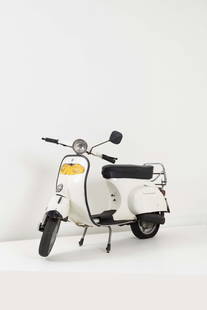 Os Gêmeos (Otavio et Gustavo Pandolfo AKA, born 1974): Os Gêmeos(Otavio et Gustavo Pandolfo AKA, born 1974)Spray paint on Vespa model Primavera 120 x 75 x 160 cm