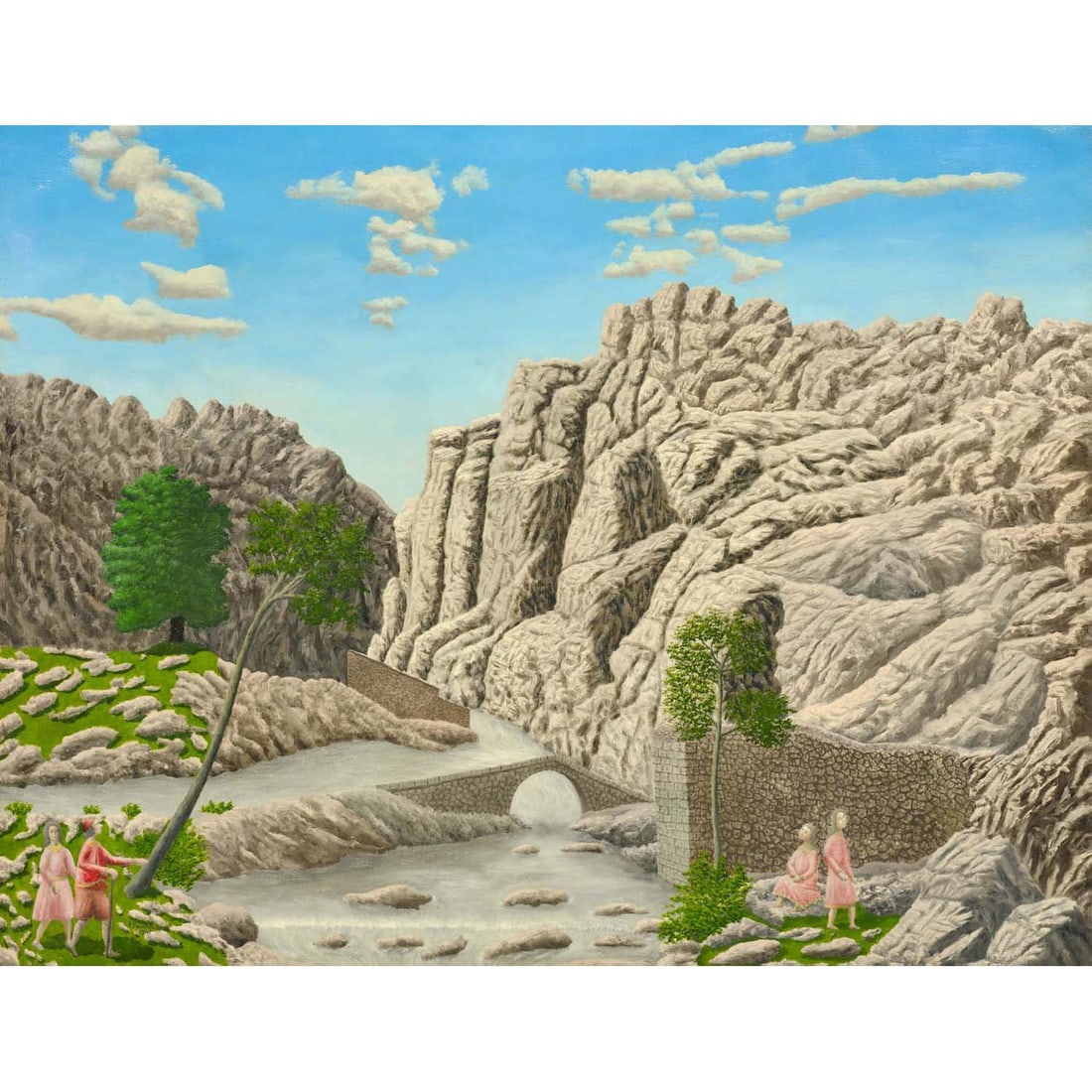 André Bauchant (1873-1958) 'Antre de trophonos, Grèce', 1941 (1 of 1)