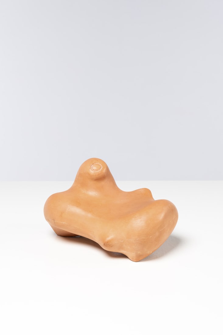 Elisabeth Joulia (1925-2003): Elisabeth Joulia (1925-2003)SculptureLustrous terracottaModel created circa 1950Signed ‘Joulia’ in hollow under the baseH 14 x W 25 x D 19 cm