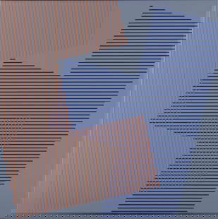 Vera Molnár (1924-2023) 'Breches L-1': Vera Molnár (1924-2023)'Breches L-1'1987-2012Acrylic and tape on canvasSigned, titled and dated on the back80 x 80 cmProvenance : acquired directly from the artistExhibition : Granville Gallery,