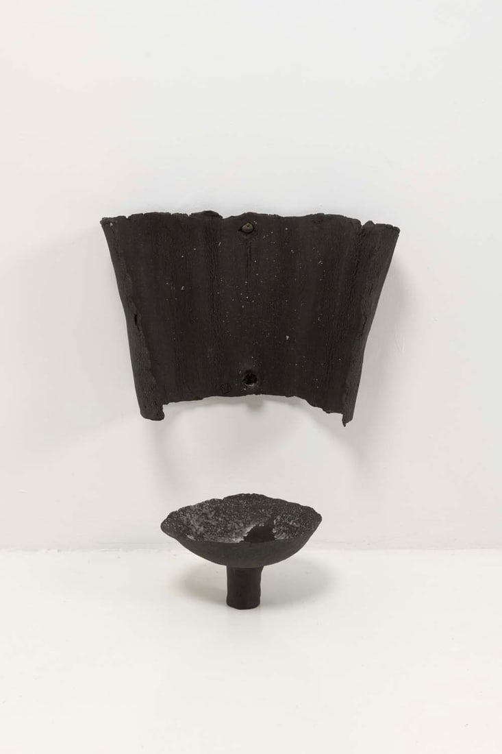 Pascal Mourgue (1943-2014) Candelabra: Pascal Mourgue (1943-2014)CandelabraRakuMonogrammedModel created in 2010Edited by Granville GalleryUnique piece27 x 39 cmH 12 x D 21 cmBibliography : Catalogue ‘Lueurs intimes’, Granville