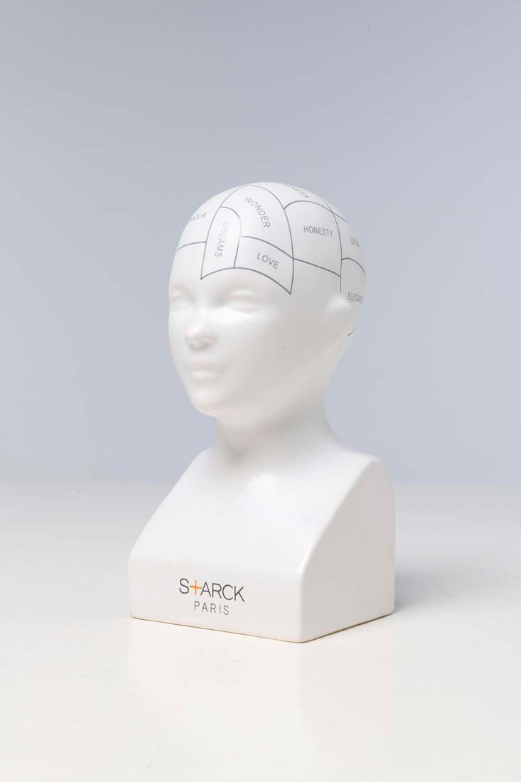 Philippe Starck (born 1949) Phrenological head (1 of 1)