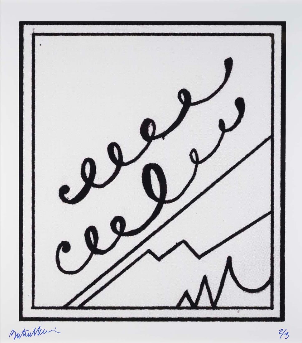 Bertrand Lavier (born 1949) Le musée imaginaire de Walt Disney, 2018 Chromogenic print Signed,: Bertrand Lavier (born 1949)Le musée imaginaire de Walt Disney, 2018Chromogenic printSigned, dated and numbered edition of 3 in ink in the margin on the bottomEd. Serge Aboukrat and Philippe Jouss