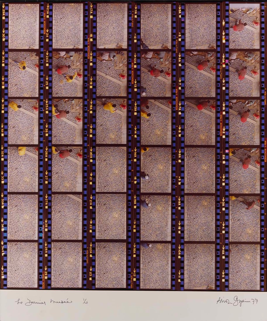 Brion Gysin (1916-1986) Le dernier musée, 1977 Original chromogenic print, mounted on aluminum (1 of 1)