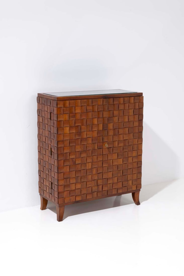 Paolo Buffa (1903-1970) Bar with lamp (1 of 2)