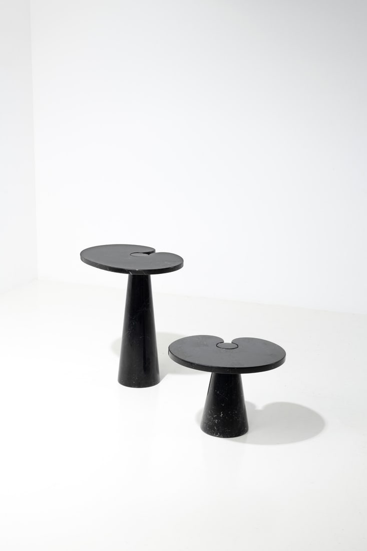 Angelo Mangiarotti (1921-2012) Set of two 'Eros' side tables (1 of 1)
