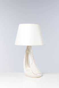 Peter Orlando (1921-2009) Lamp: Peter Orlando (1921-2009)LampGlazed ceramicSigned under the baseModel created around 1960H 19 × L 12 × P 9 cm